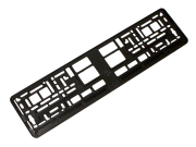 DOLLEX SPL19 Рамка номерного знака пластмассовая &#039;Карбон