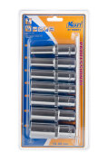 Kraft KT700311 Набор головок торцевых 1/2&quot;Dr Высокие 7 шт 10-22 мм