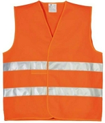 FIT 12140 Жилет светоотражающий оранжевый XXL