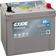 EXIDE EA654 Батарея аккумуляторная 65А/ч 580А 12В обратная полярн. выносные (Азия) клеммы