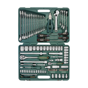 Jonnesway S04H624101SA18 Набор инструмента универсальный 1/2  и 1/4  DR, 101 предмет (юбилейная серия)