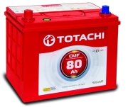 TOTACHI 4562374699755 Батарея аккумуляторная 80А/ч 640А прямая полярн. выносные (Азия) клеммы