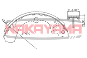 NAKAYAMA HS7221NY