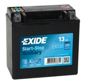 EXIDE EK131 Батарея аккумуляторная 13А/ч 200А 12В прямая поляр. стандартные клеммы