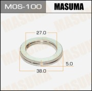 Masuma MOS100 Кольцо глушителя MASUMA 27х38