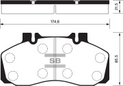 Sangsin brake SP1207