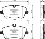 Sangsin brake SP2191