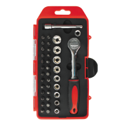 ZiPOWER PM4160 Набор бит с трещоткой 38 предметов Zipower