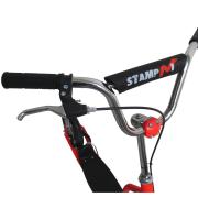 NOVATRACK 12STAMPN1RD8 Самокат 2-х колесный 12"" Внедорожный подростковый Novatrack 12STAMP №1 не складной 100 кг красный 12STAMPN1.RD8