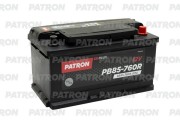 PATRON PB85760R Батарея аккумуляторная 85А/ч 760А 12В обратная поляр. стандартные (Европа) клеммы