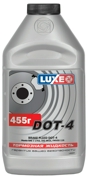 Luxe 650 Жидкость тормозная  Luxe DOT-4 серебр.кан. (0,455 кг)