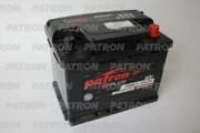 PATRON PB63550R Батарея аккумуляторная 63А/ч 550А 12В обратная поляр. стандартные (Европа) клеммы