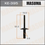 Masuma KE395 Клипса (пластиковая крепежная деталь)