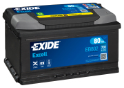 EXIDE EB802 Батарея аккумуляторная 80А/ч 700А 12В обратная полярн. стандартные клеммы