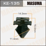 Masuma KE135 Клипса (пластиковая крепежная деталь)