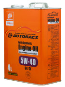 AUTOBACS A01508404 Моторное масло Синтетическое 5W-40 4л