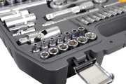Kraft KT700305 Набор инструмента 1/2&quot;DR и 1/4&quot;DR 82 предмета, PRO
