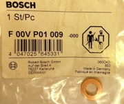 Bosch F00VP01009 Уплотнительное кольцо топливной форсунки VAG/PORSCHE mot.3,0TDI F00VP01009
