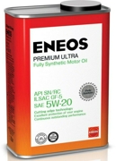 ENEOS 8801252022190 Масло моторное ENEOS Premium Ultra 5W-20 синтетика 1 л.
