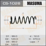 Masuma CS1028 Пружина подвески