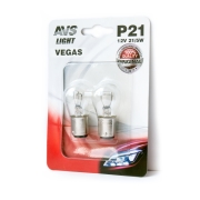 AVS A78474S Лампа AVS Vegas в блистере 12V. P21/5W (BAY15D) (2 шт.)