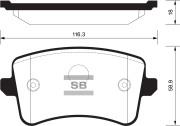 Sangsin brake SP2146