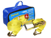 DOLLEX ST125010 Стяжка для крепления груза (12 м х 50 мм), 10 т (лента + механизм) в сумке