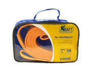 Kraft KT840006 Трос буксировочный PREMIUM 5 м 14 т, 2 петли, полиэстер, в сумке