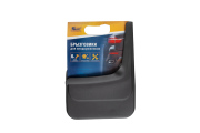 Kraft KT835201 Брызговики универсальные для внедорожников, чёрные, 2 шт, с крепежом