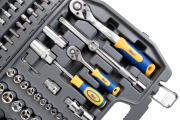Kraft KT700306 Набор инструмента 1/2&quot;DR и 1/4&quot;DR 94 предмета, PRO