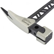 Matrix 10622 Молоток кровельщика, 600 г, цельнокованый, боек с магнитом, двухкомпонентная обрезиненная рукоятка Matrix Pro