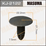 Masuma KJ2122 Клипса (пластиковая крепежная деталь)