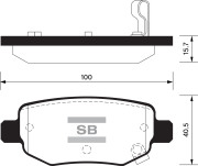 Sangsin brake SP2126R