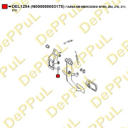 DePPuL DEL1294 ГАЙКА М8 MERCEDES W169, 204, 210, 211, 212