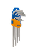 Kraft KT700567 Набор ключей торцевых Г-образных torx, короткие, 9шт