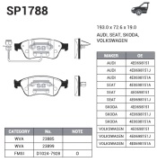 Sangsin brake SP1788