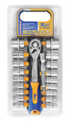 Kraft KT700690 Набор головок торцевых и принадлежностей 1/2&quot;Dr 20 предметов