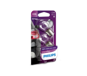 Philips 12498VPB2 Лампа 12V P21W 21W +60% VisionPlus 2 шт. блистер