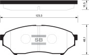 Sangsin brake SP1585