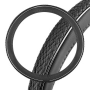 Skyway S01102254 Оплетка SKYWAY Modern-1 L Черная экокожа