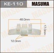 Masuma KE110 Клипса (пластиковая крепежная деталь)