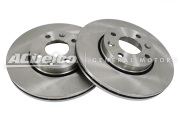 ACDelco 19374549 Диск тормозной передний Nissan, Renault, Lada NOTE / LOGAN / LARGUS