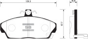 Sangsin brake SP1571