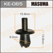 Masuma KE065 Клипса (пластиковая крепежная деталь)