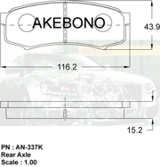 Akebono AN337K