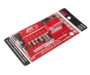 JTC JTC5359 Набор бит 1/4&quot;&quot;DR 6-гранных HEX 2,3,4,5,6,7,8 с Г-образным держателем 8 предметов