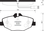 Sangsin brake SP2194