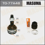 Masuma TO77A48 ШРУС  MASUMA  23x58x26х48  (1/6)