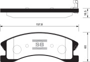 Sangsin brake SP2179