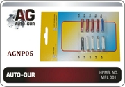 Auto-GUR AGNP05 Набор предохранителей цилиндрических   (5-25А)